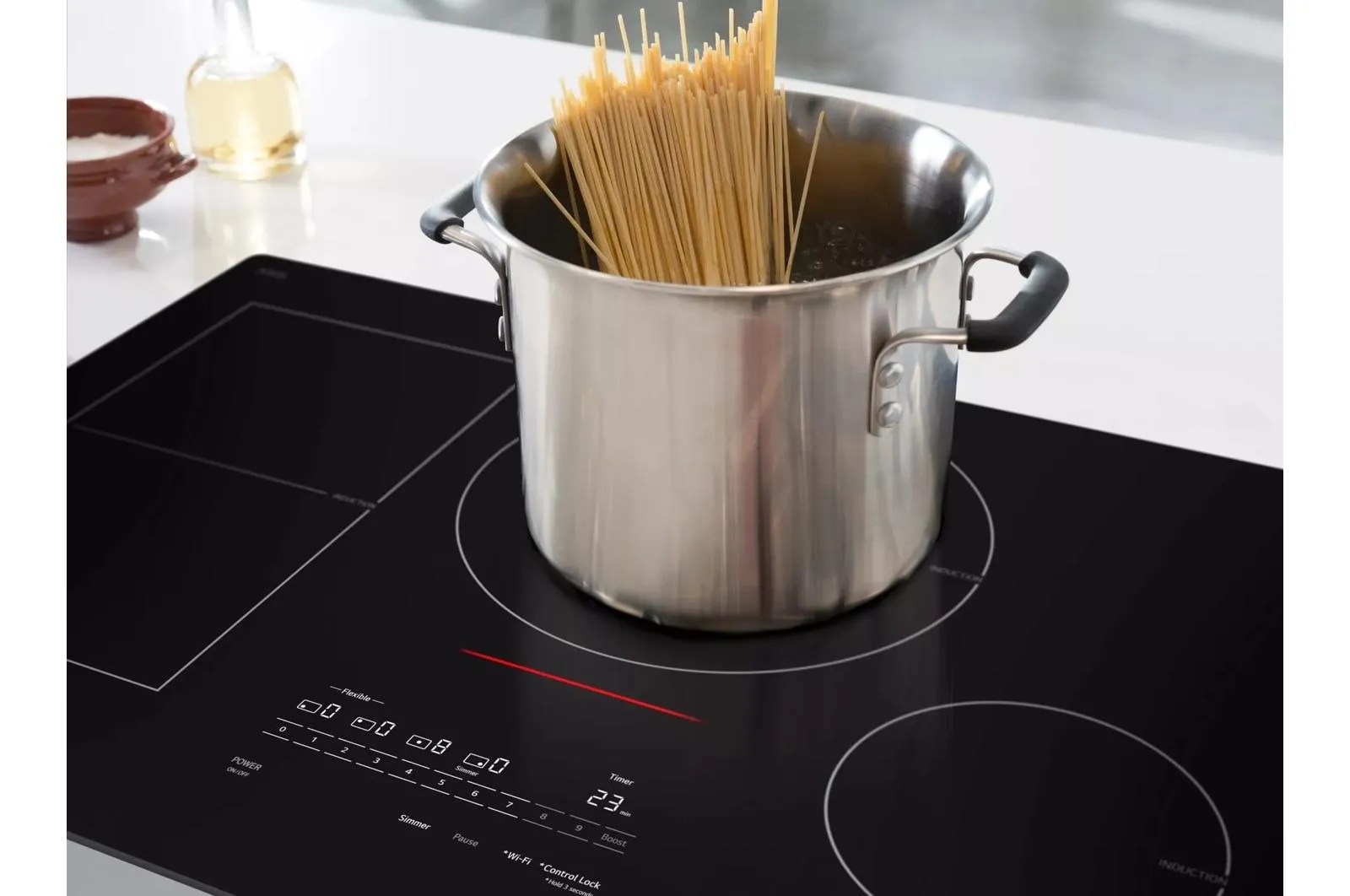 Lg CBIH3017BE 30 Smart Induction Cooktop With Ultraheat&#8482; 5.0Kw Element
