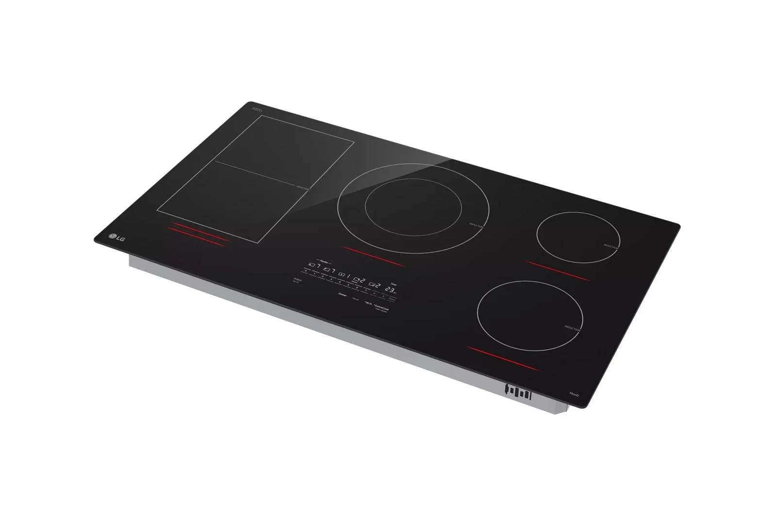 Lg CBIH3617BE 36 Smart Induction Cooktop With Ultraheat&#8482; 5.0Kw Element