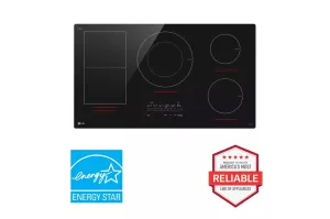 Lg CBIH3617BE 36 Smart Induction Cooktop With Ultraheat&#8482; 5.0Kw Element