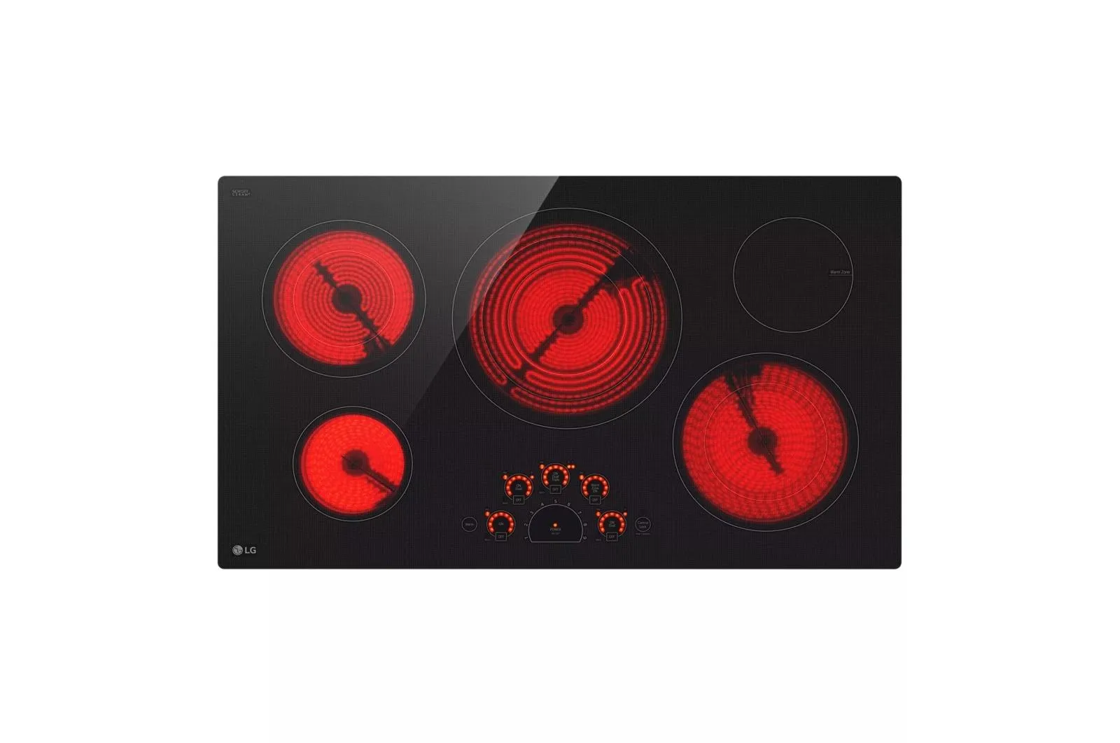 Lg LCE3610SBE 36 Electric Cooktop With Ultraheat&#8482; 3.0Kw Element