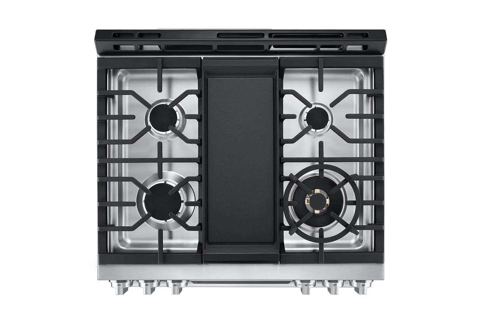 Lg LSDS6338F 6.3 Cu. Ft. Smart Wi-Fi Dual Fuel Slide-In Range With Probake Convection And Easyclean