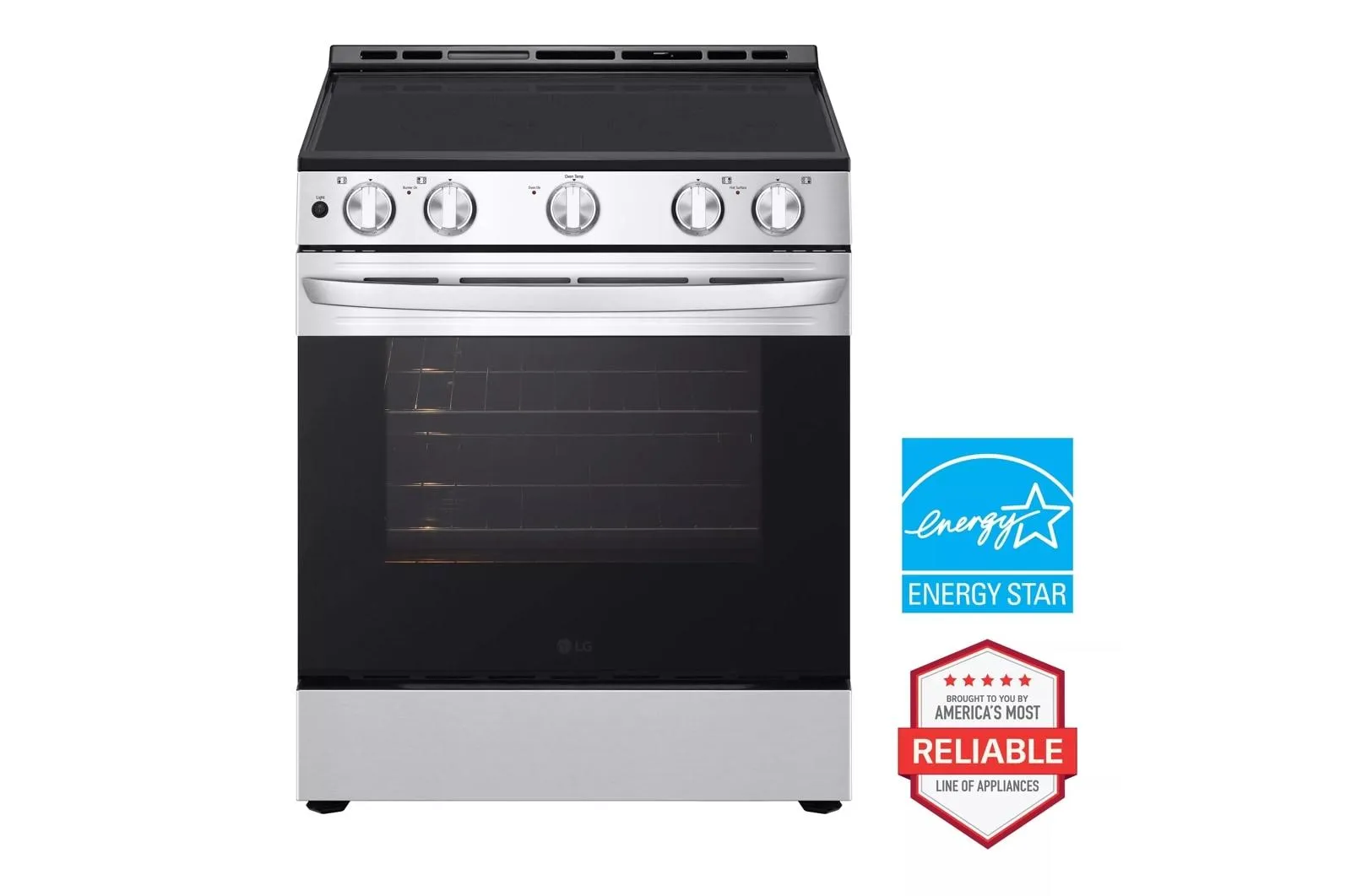 Lg LSEL6330SE 6.3 Cu. Ft. Electric Slide-In Range