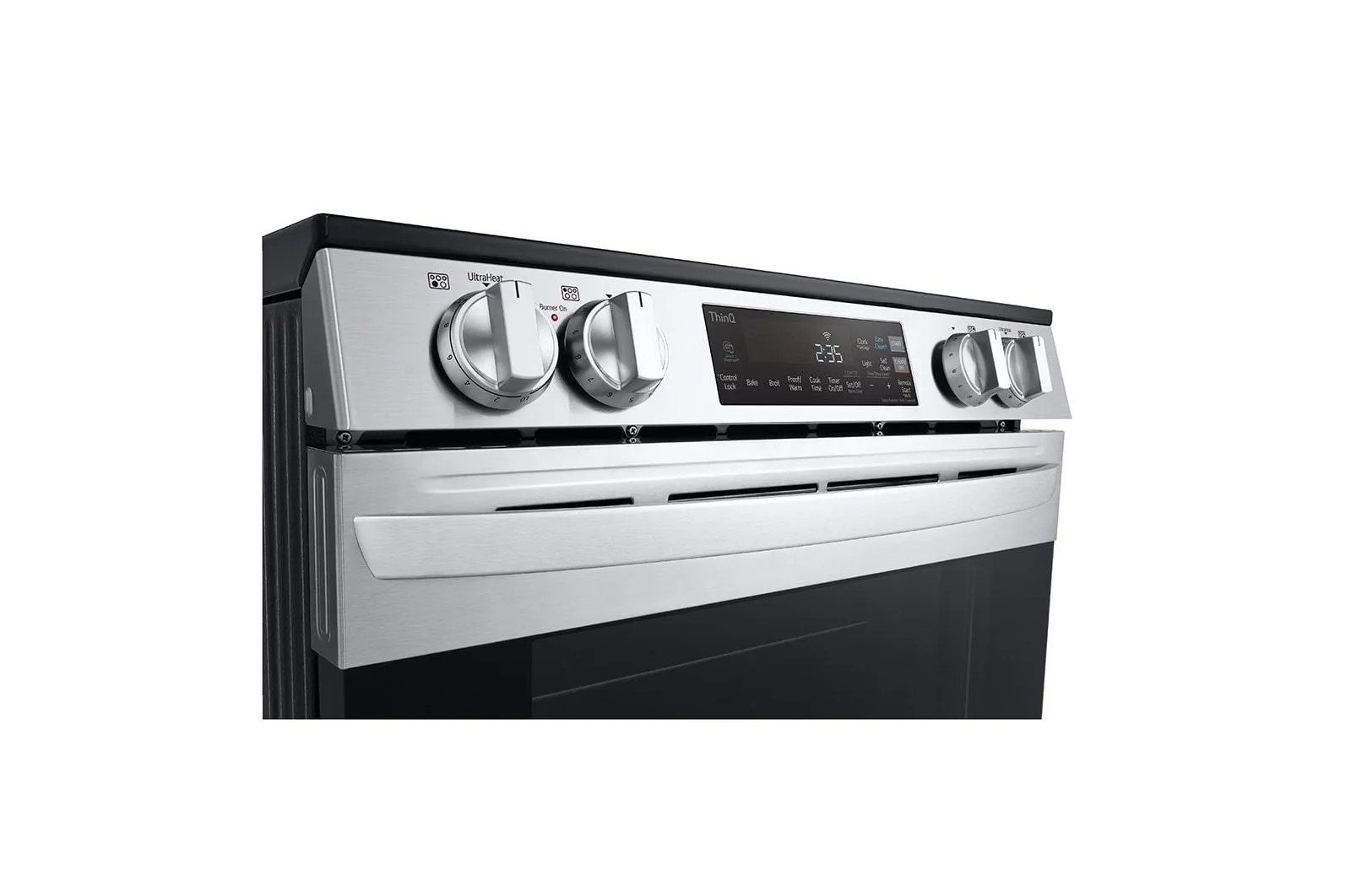 Lg LSEL6331F 6.3 Cu Ft. Smart Wi-Fi Enabled Electric Slide-In Range With Easyclean