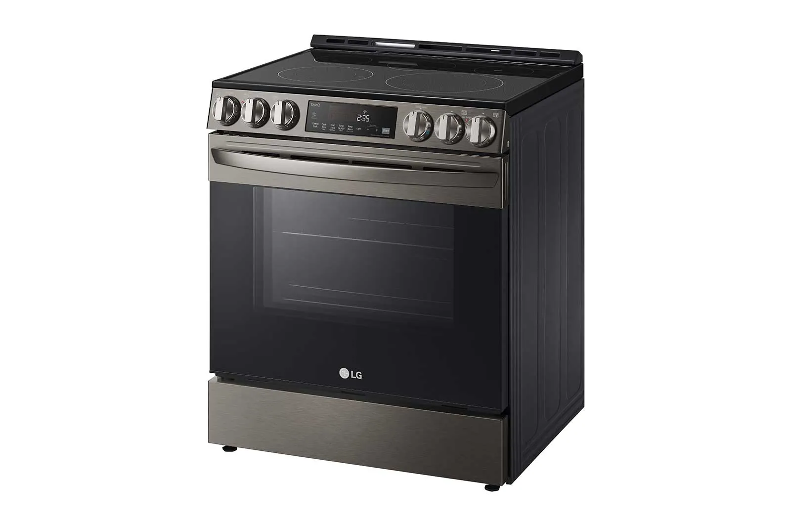 Lg LSEL6333D 6.3 Cu Ft. Smart Wi-Fi Enabled Fan Convection Electric Slide-In Range With Air Fry & Easyclean