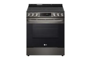 Lg LSEL6333D 6.3 Cu Ft. Smart Wi-Fi Enabled Fan Convection Electric Slide-In Range With Air Fry & Easyclean