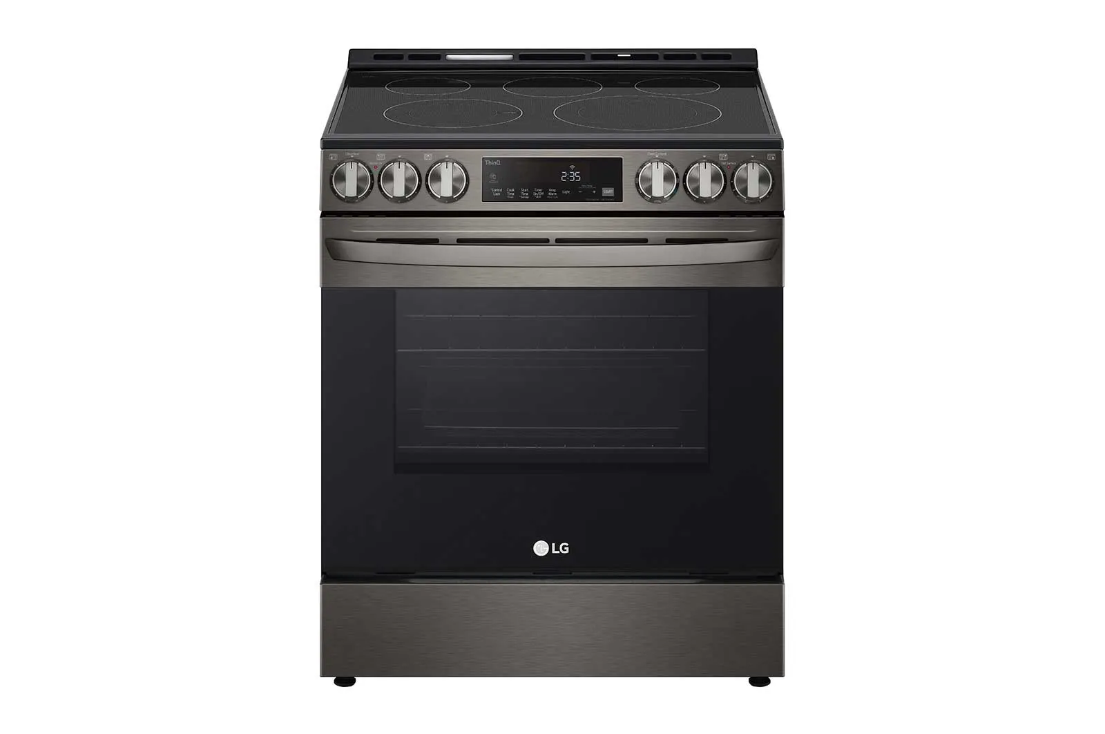 Lg LSEL6333D 6.3 Cu Ft. Smart Wi-Fi Enabled Fan Convection Electric Slide-In Range With Air Fry & Easyclean