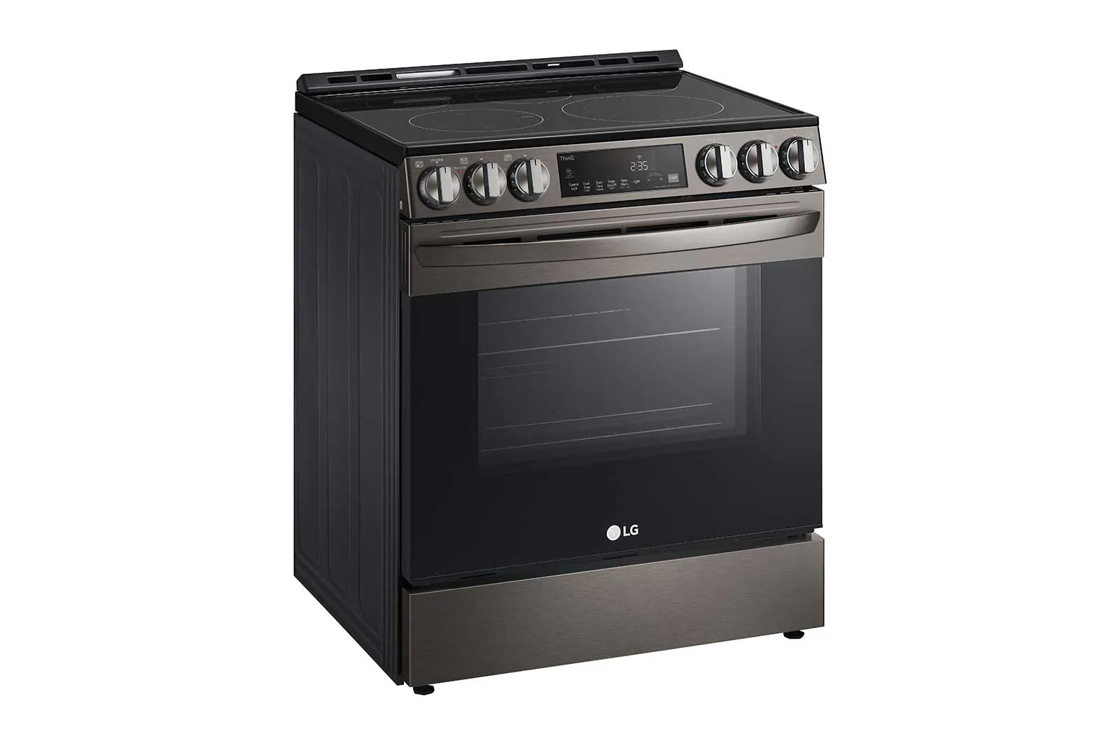 Lg LSEL6333D 6.3 Cu Ft. Smart Wi-Fi Enabled Fan Convection Electric Slide-In Range With Air Fry & Easyclean