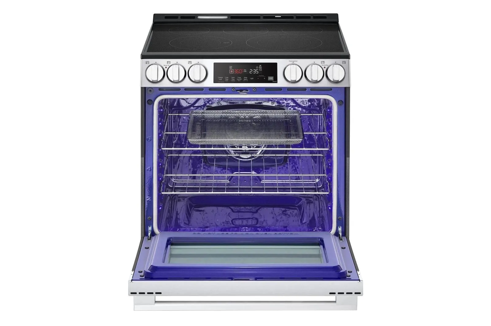 Lg LSEL6333XE 6.3 Cu Ft. Smart Electric Slide-In Range With Air Fry & Easyclean