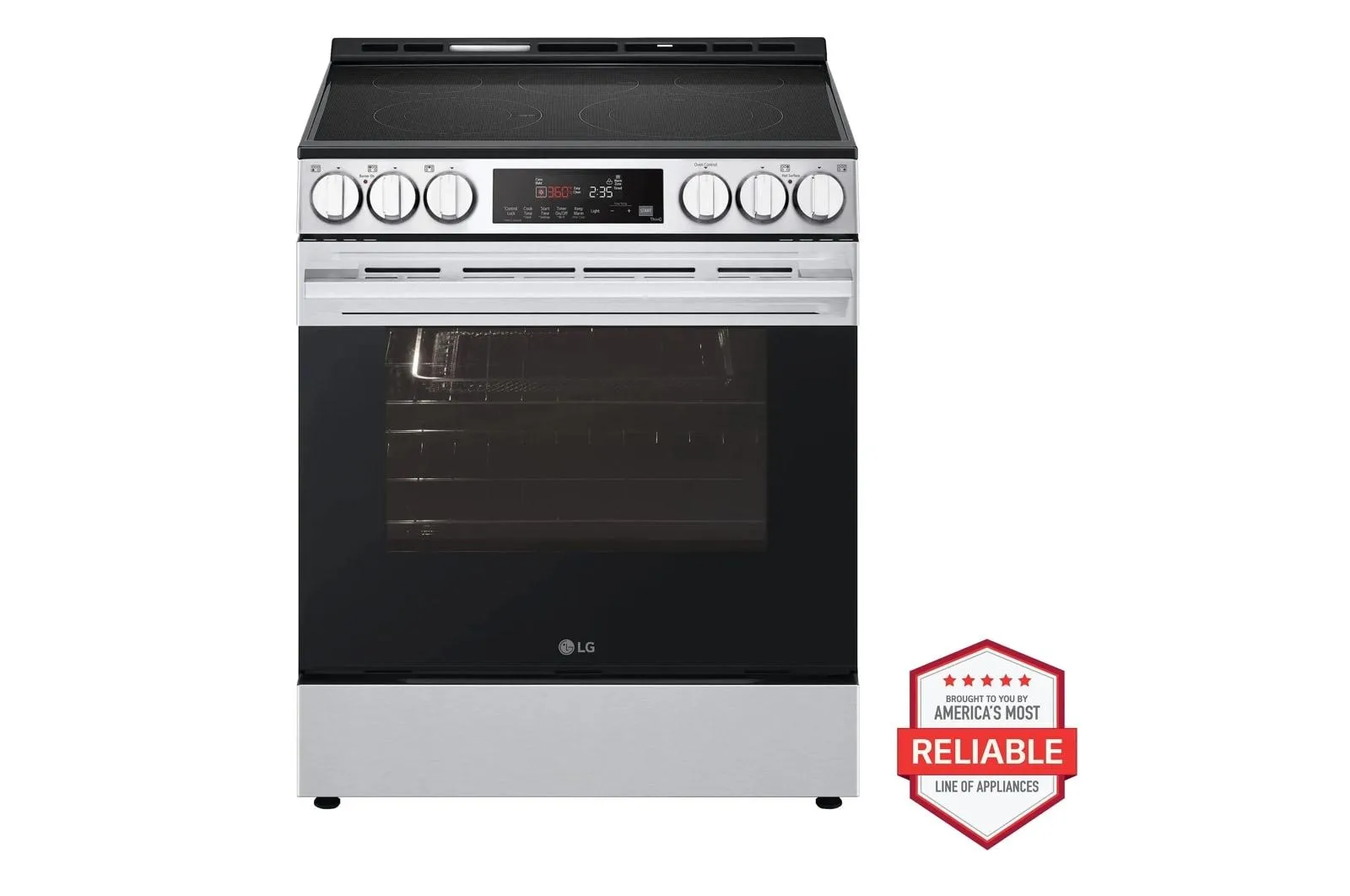 Lg LSEL6333XE 6.3 Cu Ft. Smart Electric Slide-In Range With Air Fry & Easyclean