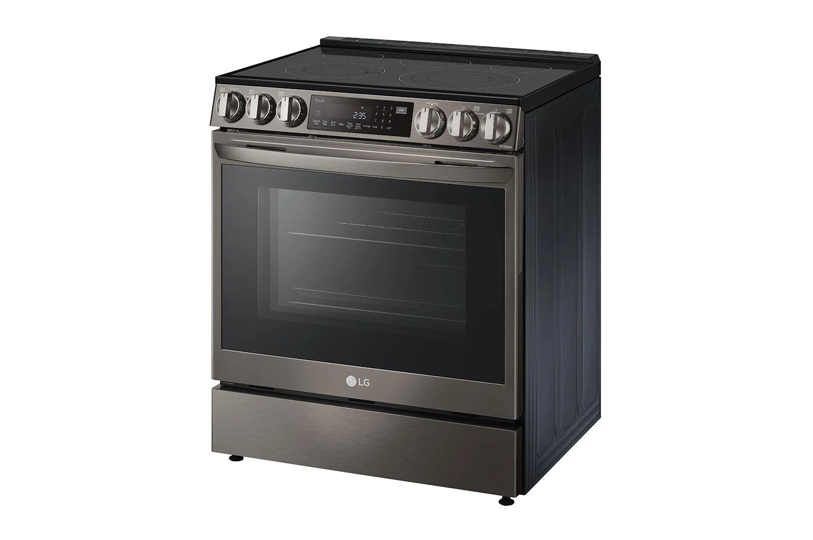 Lg LSEL6335D 6.3 Cu Ft. Smart Wi-Fi Enabled Probake Convection Instaview Electric Slide-In Range With Air Fry
