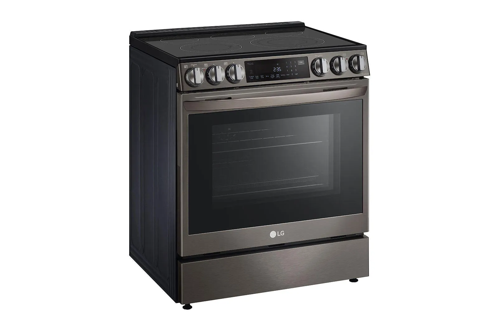 Lg LSEL6335D 6.3 Cu Ft. Smart Wi-Fi Enabled Probake Convection Instaview Electric Slide-In Range With Air Fry