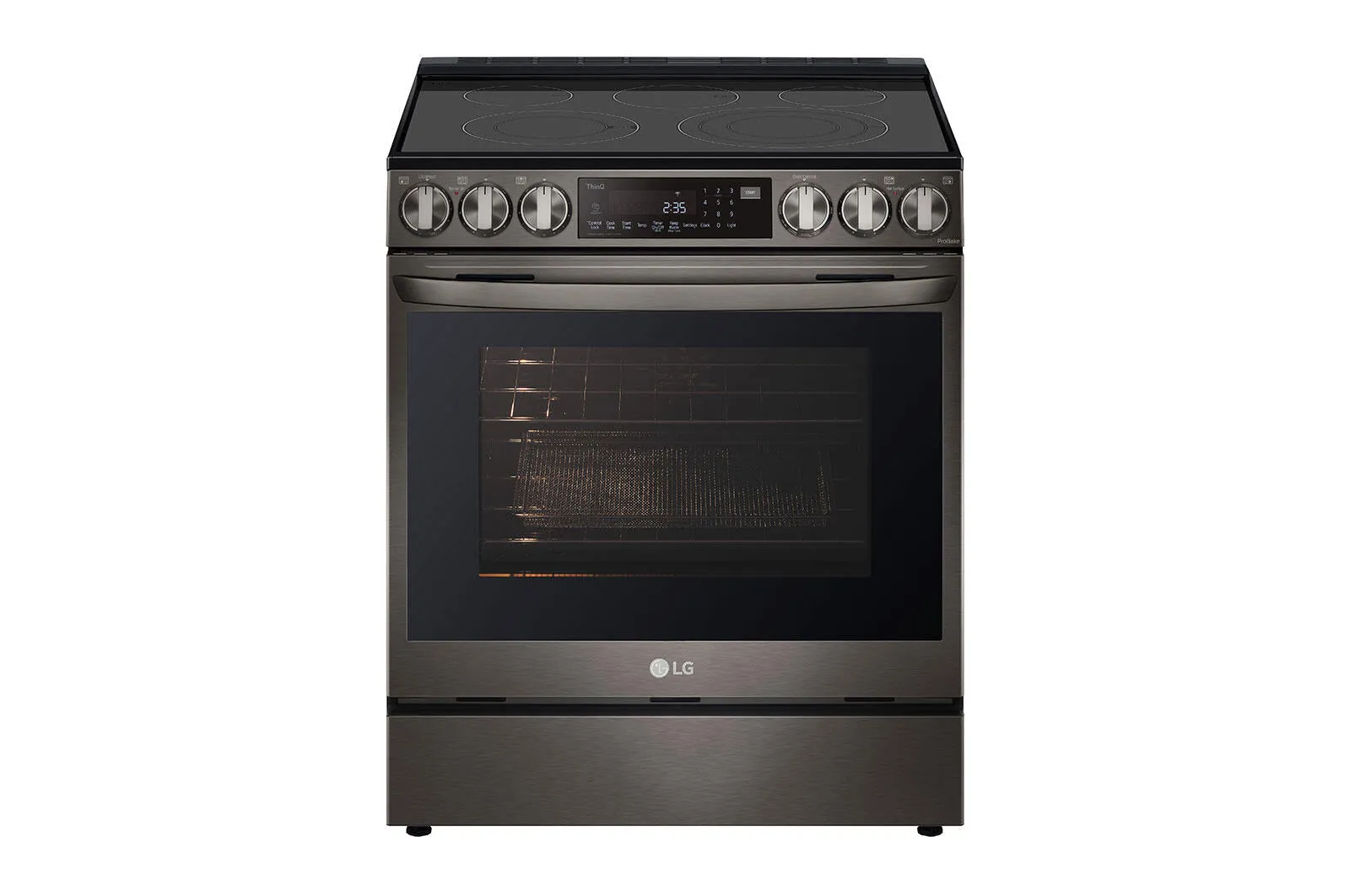 Lg LSEL6335D 6.3 Cu Ft. Smart Wi-Fi Enabled Probake Convection Instaview Electric Slide-In Range With Air Fry
