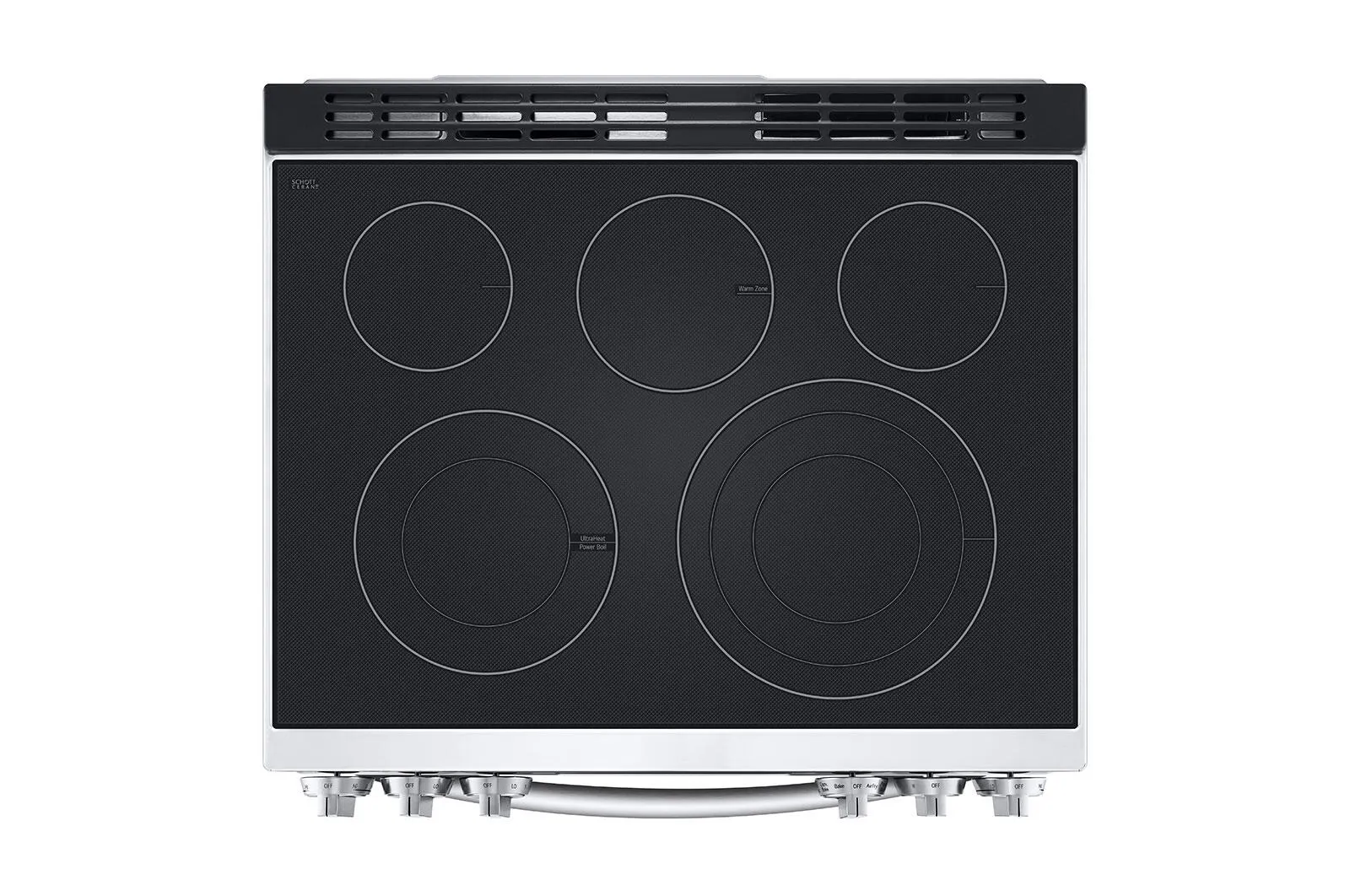 Lg LSEL6335F 6.3 Cu Ft. Smart Wi-Fi Enabled Probake Convection Instaview Electric Slide-In Range With Air Fry