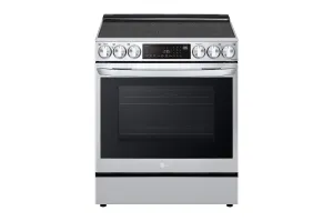 Lg LSEL6335F 6.3 Cu Ft. Smart Wi-Fi Enabled Probake Convection Instaview Electric Slide-In Range With Air Fry