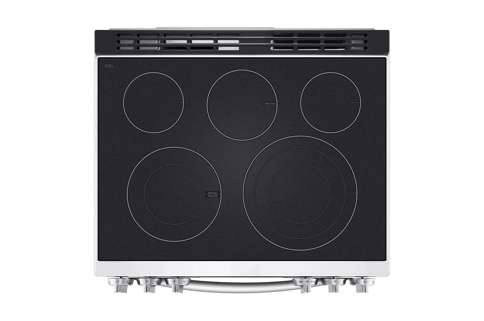 Lg LSEL6335FE 6.3 Cu Ft. Smart Wi-Fi Enabled Probake Convection Instaview Electric Slide-In Range With Air Fry