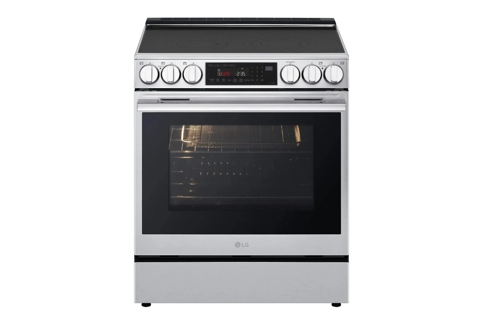 Lg LSEL6335XE 6.3 Cu. Ft. Smart Electric Slide-In Range With Instaview. Probake Convection. And Air Fry