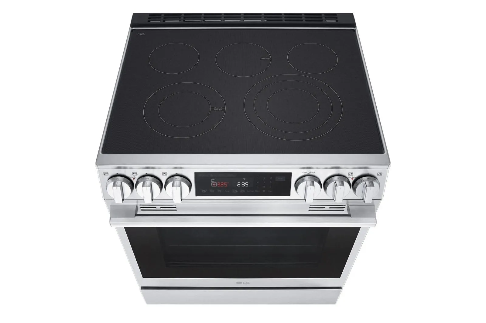 Lg LSEL6335XE 6.3 Cu. Ft. Smart Electric Slide-In Range With Instaview. Probake Convection. And Air Fry