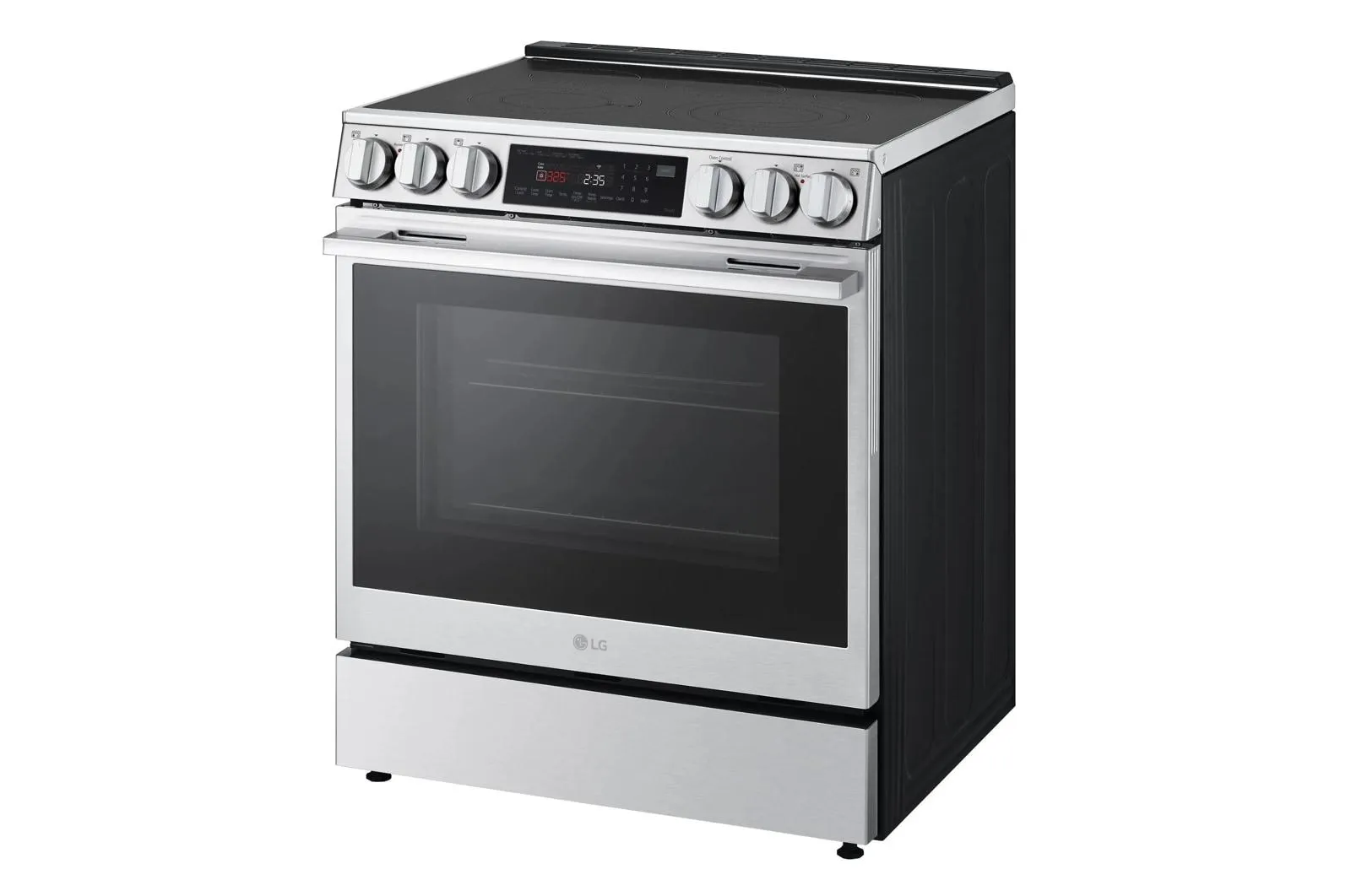 Lg LSEL6335XE 6.3 Cu. Ft. Smart Electric Slide-In Range With Instaview. Probake Convection. And Air Fry