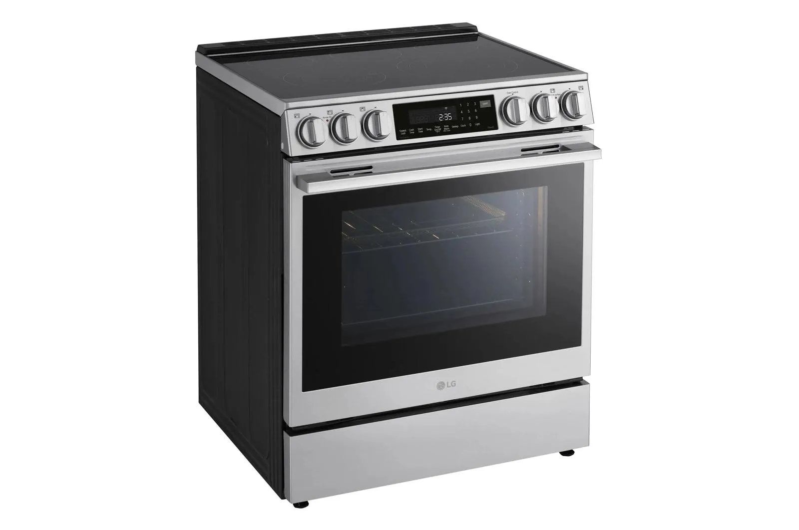 Lg LSEL6337XE 6.3 Cu. Ft. Smart Electric Slide-In Range With Instaview. Probake Convection. And Air Fry