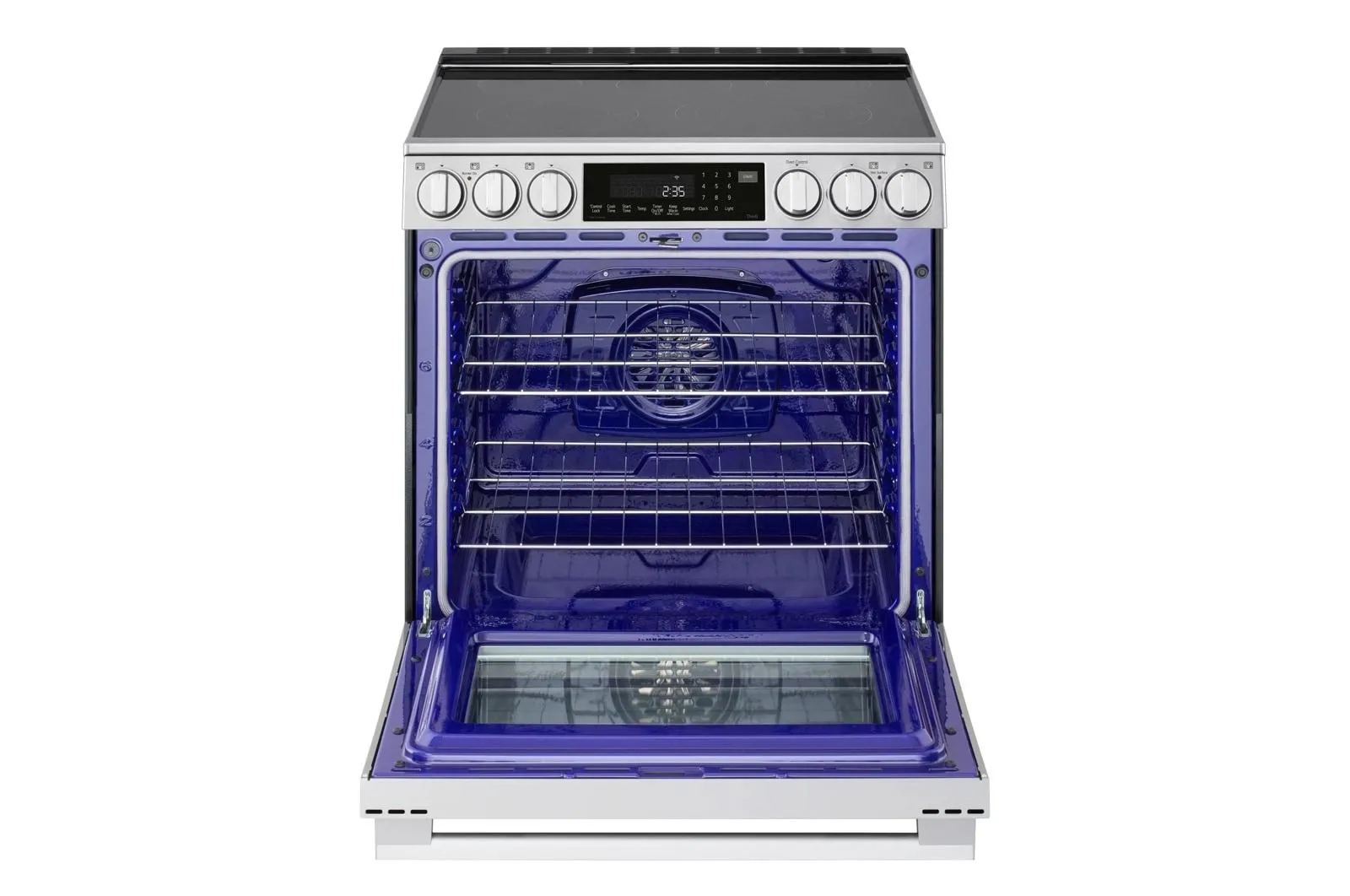 Lg LSEL6337XE 6.3 Cu. Ft. Smart Electric Slide-In Range With Instaview. Probake Convection. And Air Fry