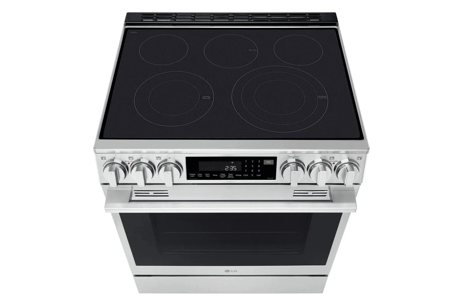Lg LSEL6337XE 6.3 Cu. Ft. Smart Electric Slide-In Range With Instaview. Probake Convection. And Air Fry
