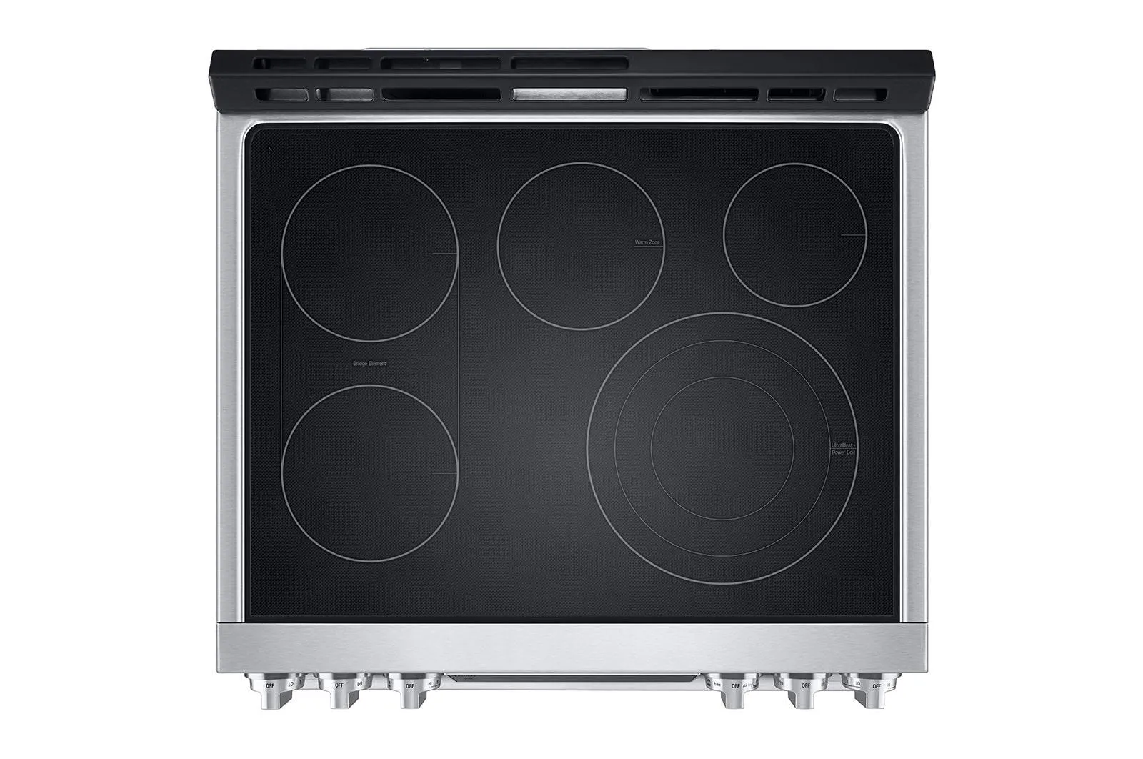 Lg LSES6338F Lg Studio 6.3 Cu. Ft. Instaview Electric Slide-In Range With Probake Convection And Air Fry