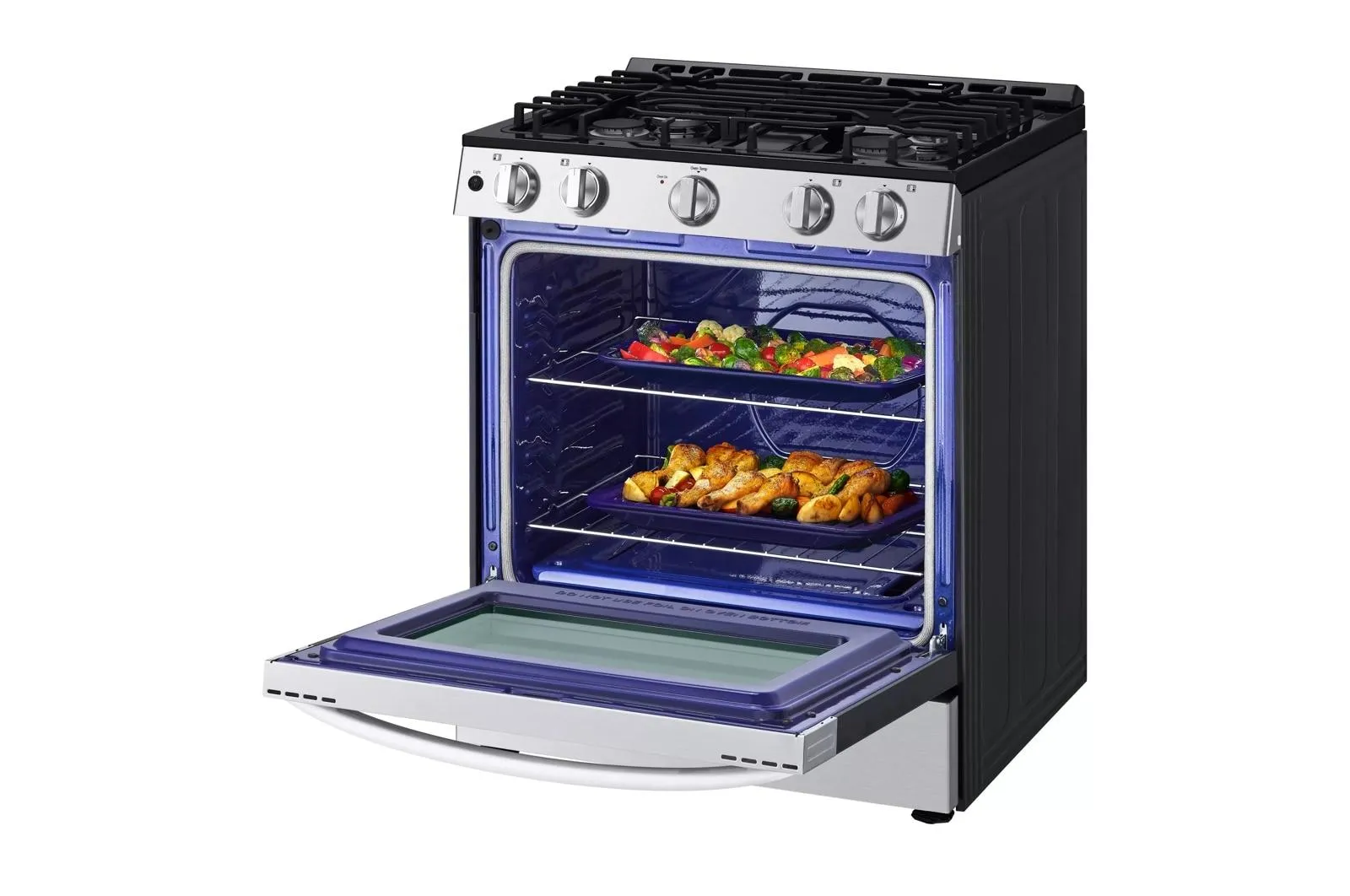 Lg LSGL5830S 5.8 Cu. Ft. Gas Slide-In Range With Easyclean