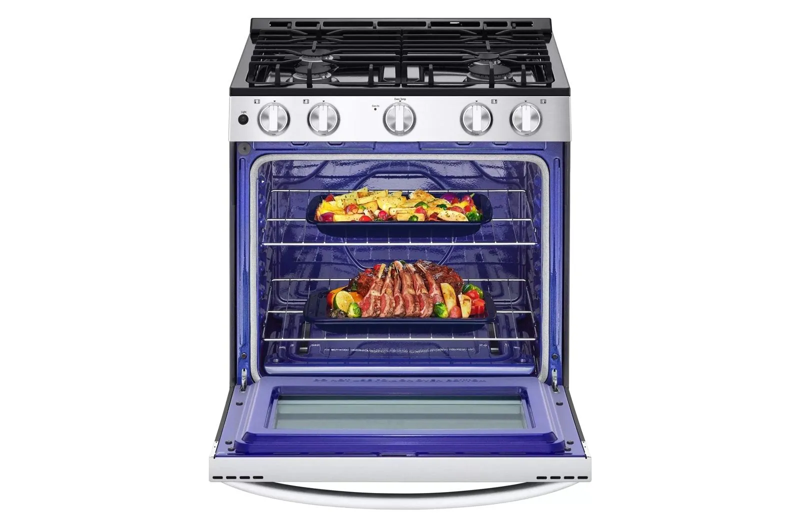 Lg LSGL5830S 5.8 Cu. Ft. Gas Slide-In Range With Easyclean