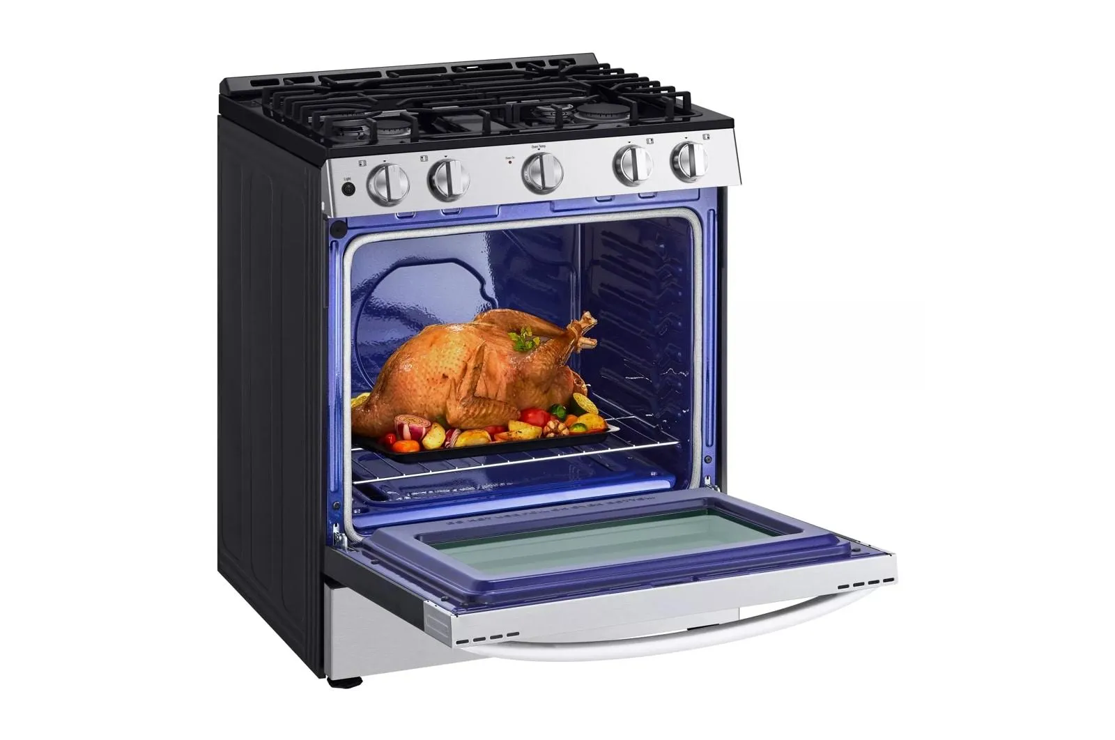 Lg LSGL5830S 5.8 Cu. Ft. Gas Slide-In Range With Easyclean