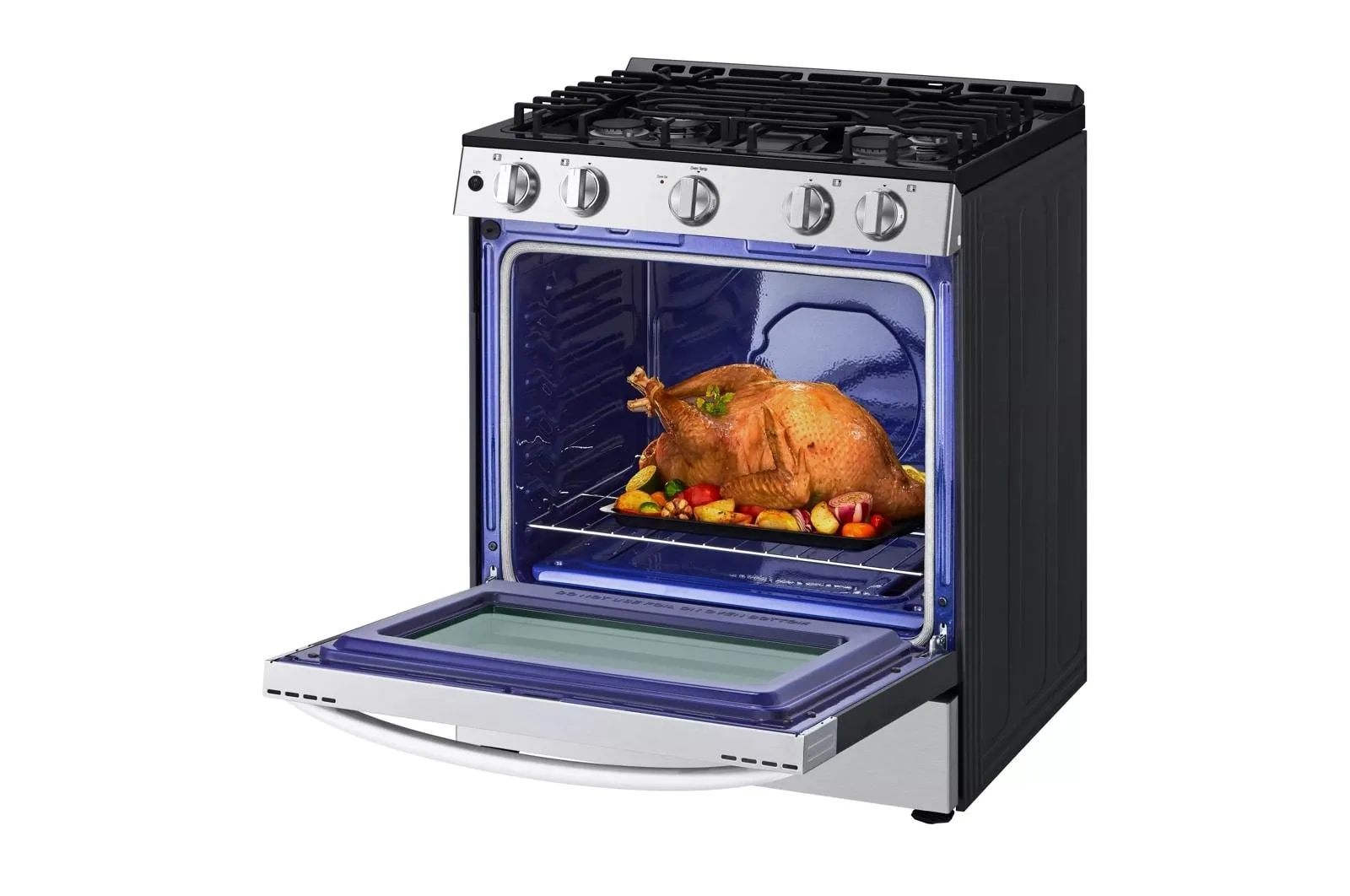Lg LSGL5830S 5.8 Cu. Ft. Gas Slide-In Range With Easyclean