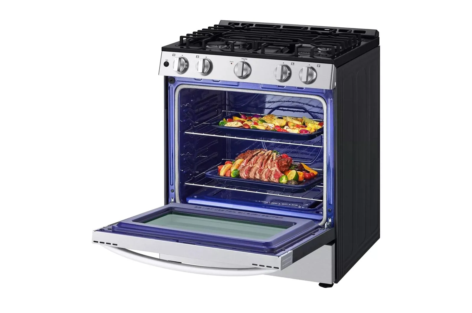Lg LSGL5830S 5.8 Cu. Ft. Gas Slide-In Range With Easyclean
