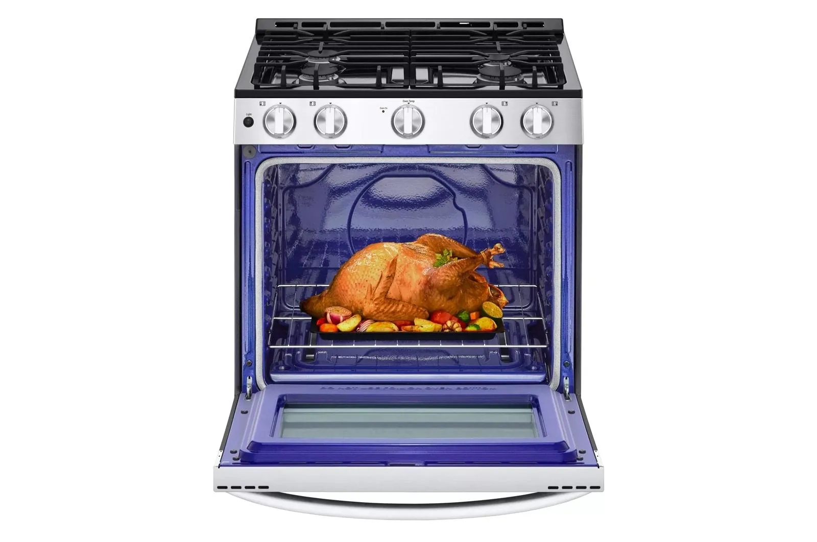 Lg LSGL5830S 5.8 Cu. Ft. Gas Slide-In Range With Easyclean