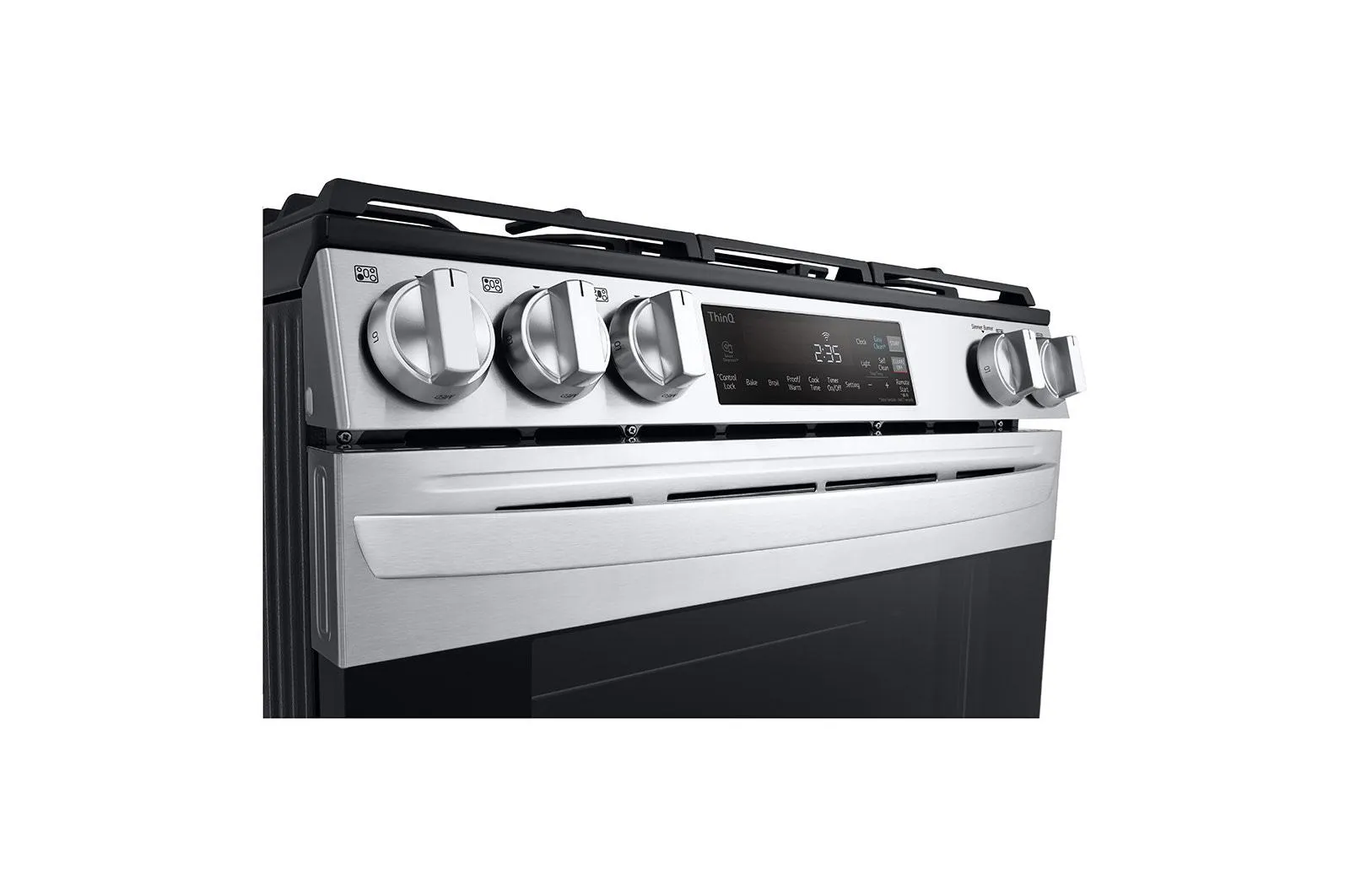 Lg LSGL5831F 5.8 Cu Ft. Smart Wi-Fi Enabled Gas Slide-In Range With Easyclean