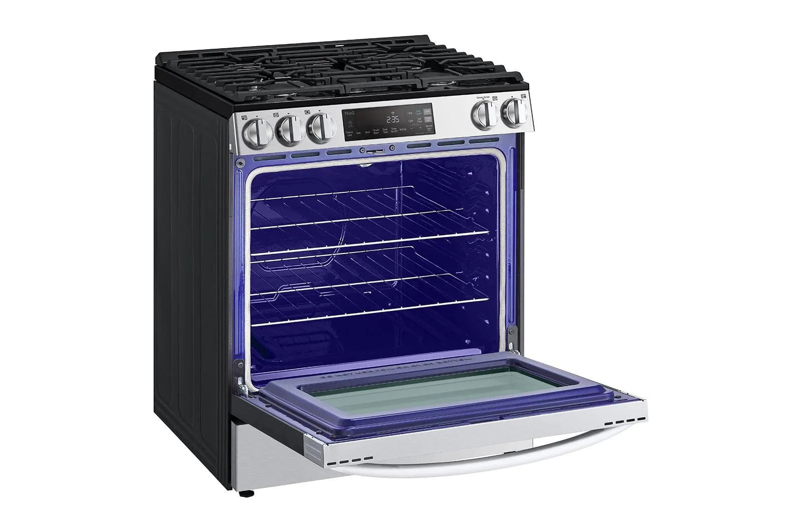 Lg LSGL5831F 5.8 Cu Ft. Smart Wi-Fi Enabled Gas Slide-In Range With Easyclean