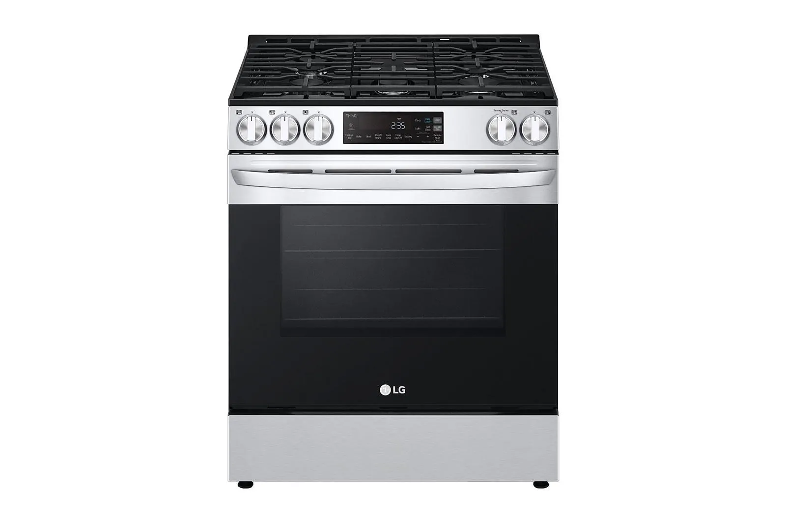 Lg LSGL5831F 5.8 Cu Ft. Smart Wi-Fi Enabled Gas Slide-In Range With Easyclean
