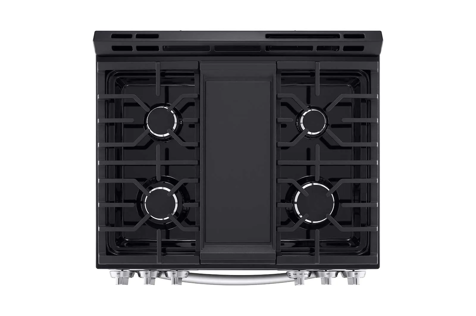 Lg LSGL5833F 5.8 Cu Ft. Smart Wi-Fi Enabled Fan Convection Gas Slide-In Range With Air Fry & Easyclean