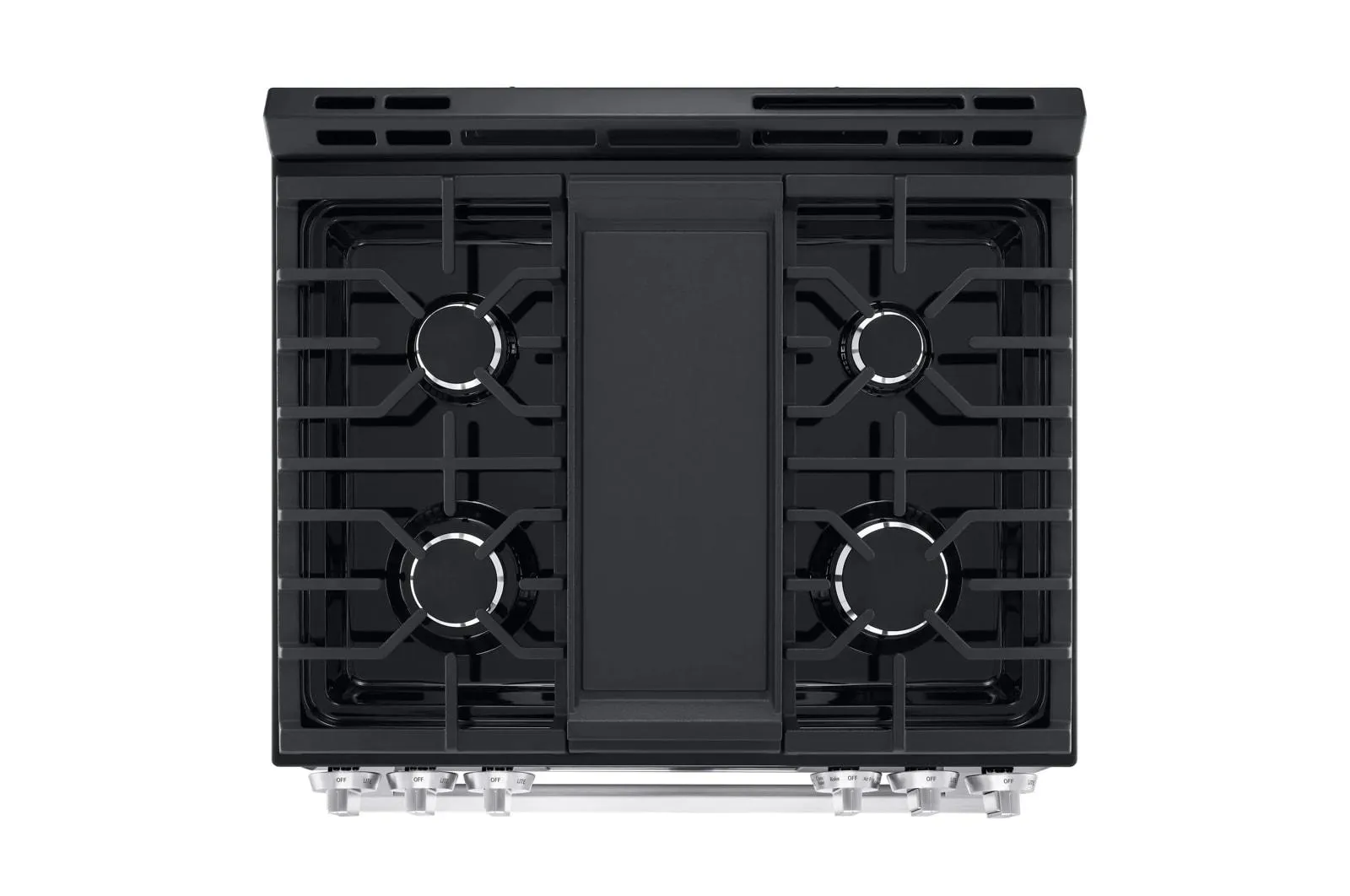 Lg LSGL5833X 5.8 Cu. Ft. Smart Gas Slide-In Range With Convection. Air Fry And Easyclean