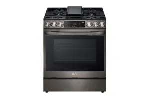 Lg LSGL6335D 6.3 Cu Ft. Smart Wi-Fi Enabled Probake Convection Instaview Gas Slide-In Range With Air Fry