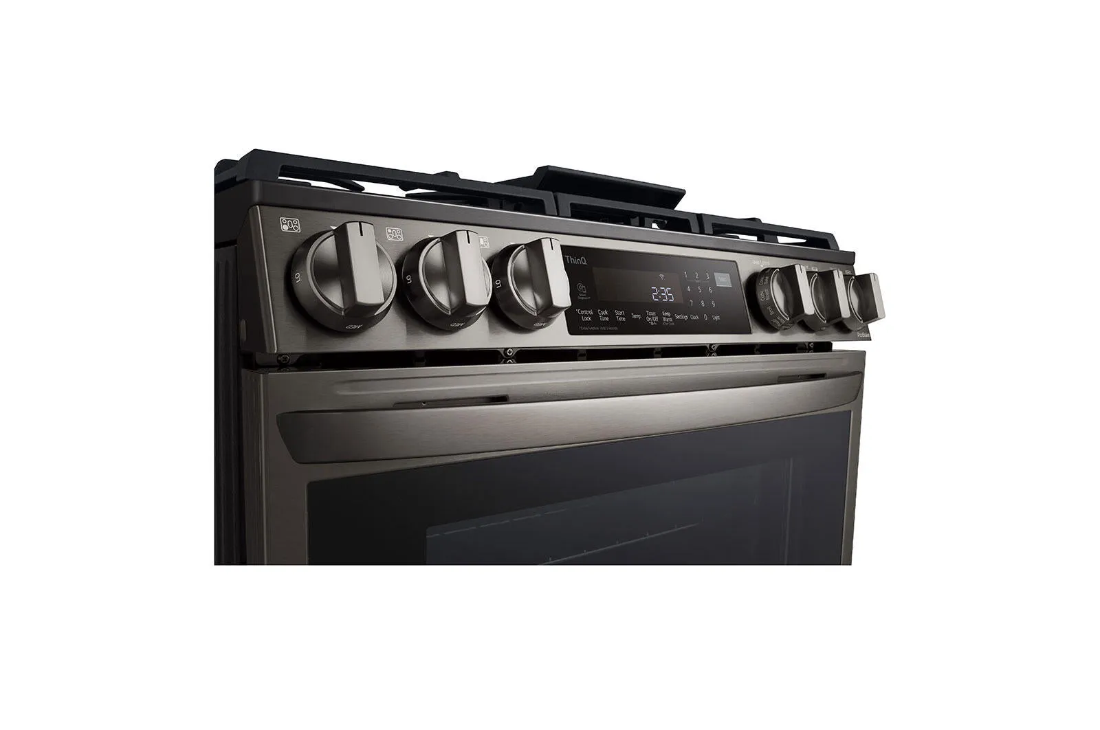 Lg LSGL6335D 6.3 Cu Ft. Smart Wi-Fi Enabled Probake Convection Instaview Gas Slide-In Range With Air Fry