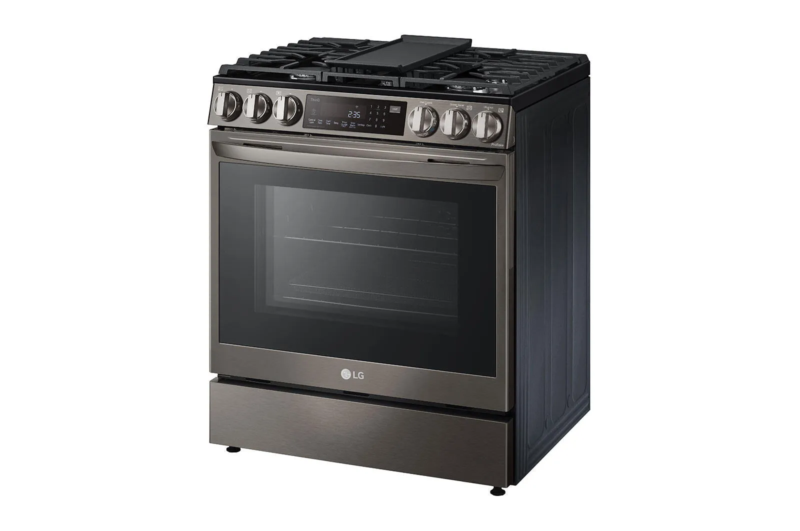 Lg LSGL6335D 6.3 Cu Ft. Smart Wi-Fi Enabled Probake Convection Instaview Gas Slide-In Range With Air Fry