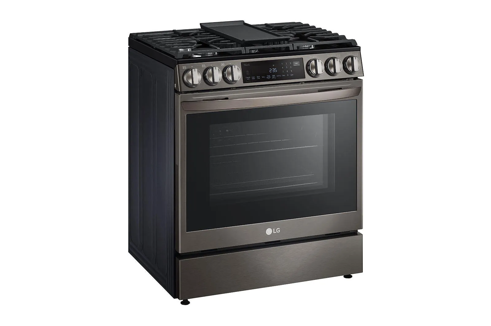 Lg LSGL6335D 6.3 Cu Ft. Smart Wi-Fi Enabled Probake Convection Instaview Gas Slide-In Range With Air Fry