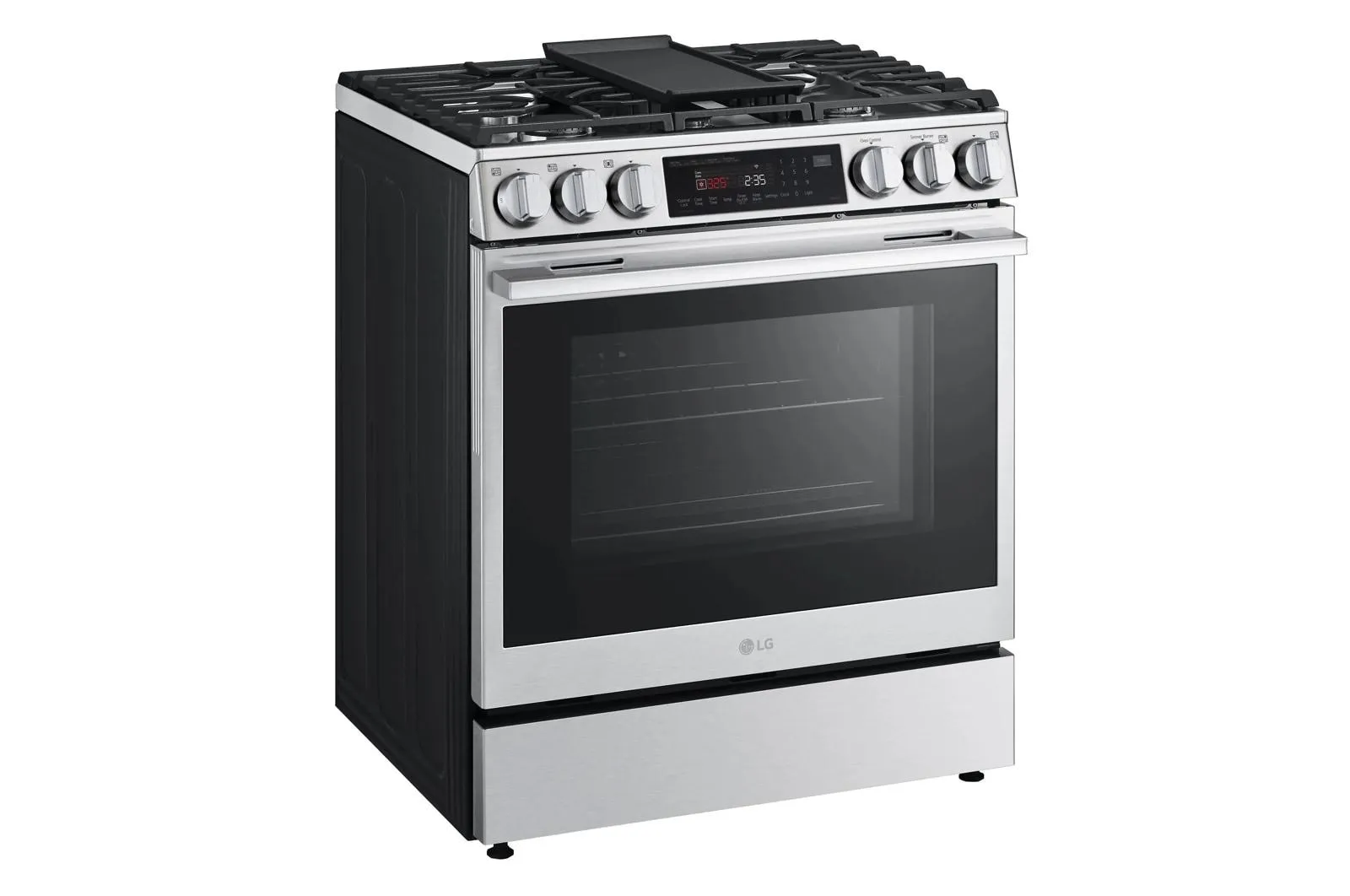 Lg LSGL6335X 6.3 Cu Ft. Smart Gas Slide-In Range Probake Convection Instaview. And Air Fry