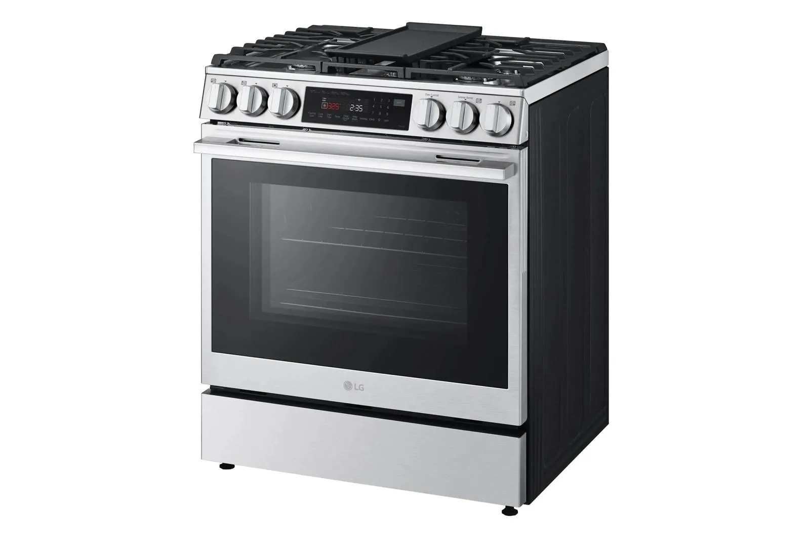 Lg LSGL6335X 6.3 Cu Ft. Smart Gas Slide-In Range Probake Convection Instaview. And Air Fry