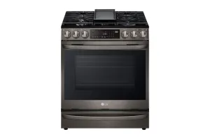 Lg LSGL6337D 6.3 Cu Ft. Smart Wi-Fi Enabled Probake Convection Instaview&#8482; Gas Slide-In Range With Air Fry