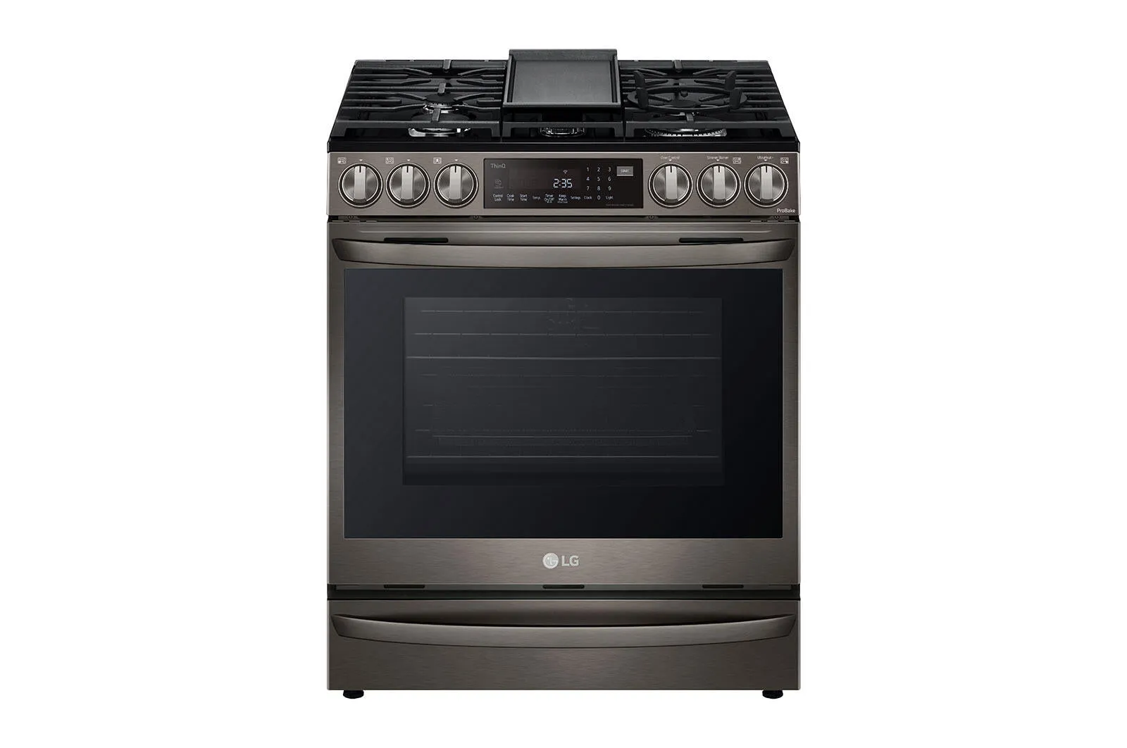 Lg LSGL6337D 6.3 Cu Ft. Smart Wi-Fi Enabled Probake Convection Instaview&#8482; Gas Slide-In Range With Air Fry