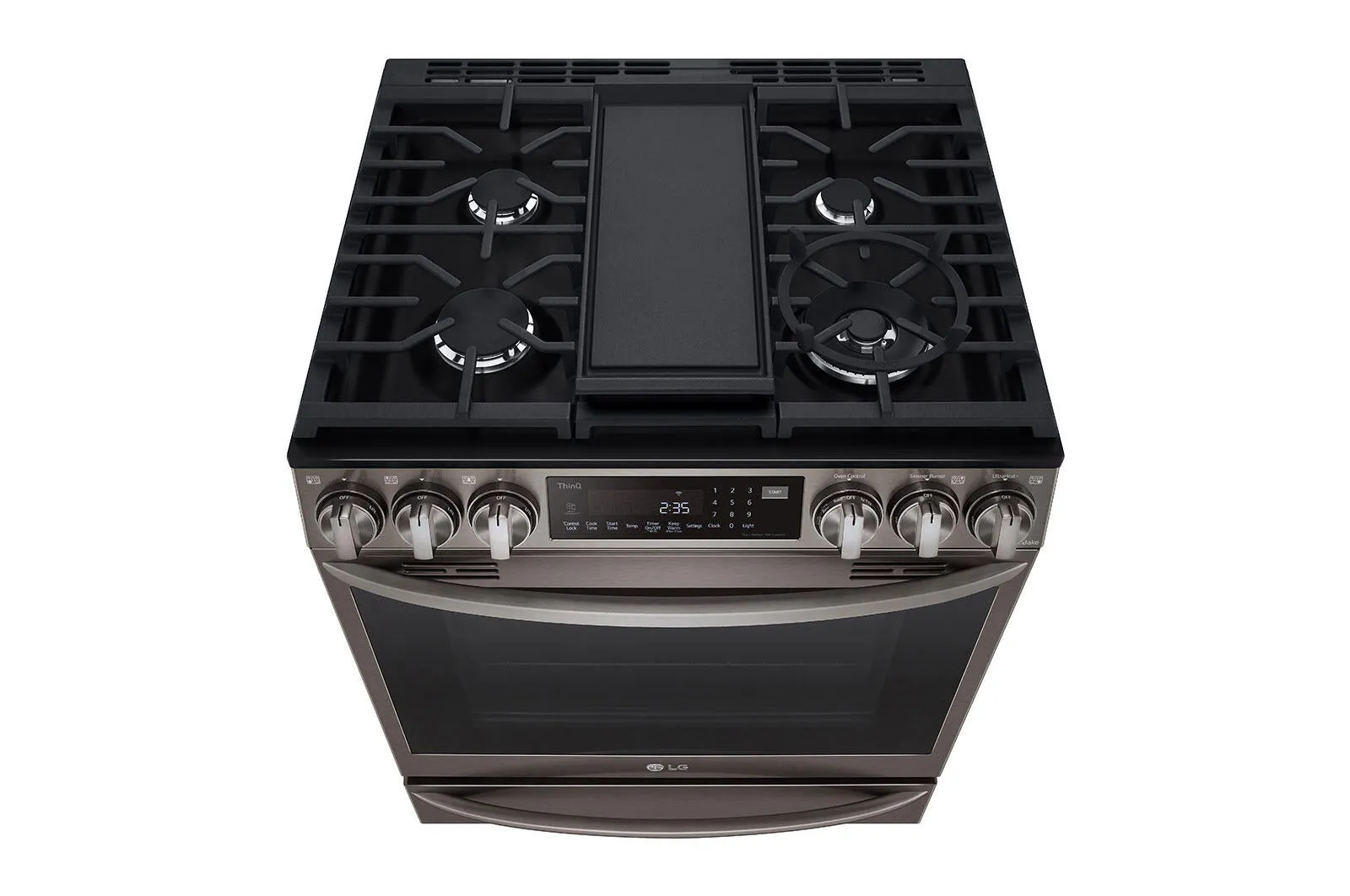Lg LSGL6337D 6.3 Cu Ft. Smart Wi-Fi Enabled Probake Convection Instaview&#8482; Gas Slide-In Range With Air Fry