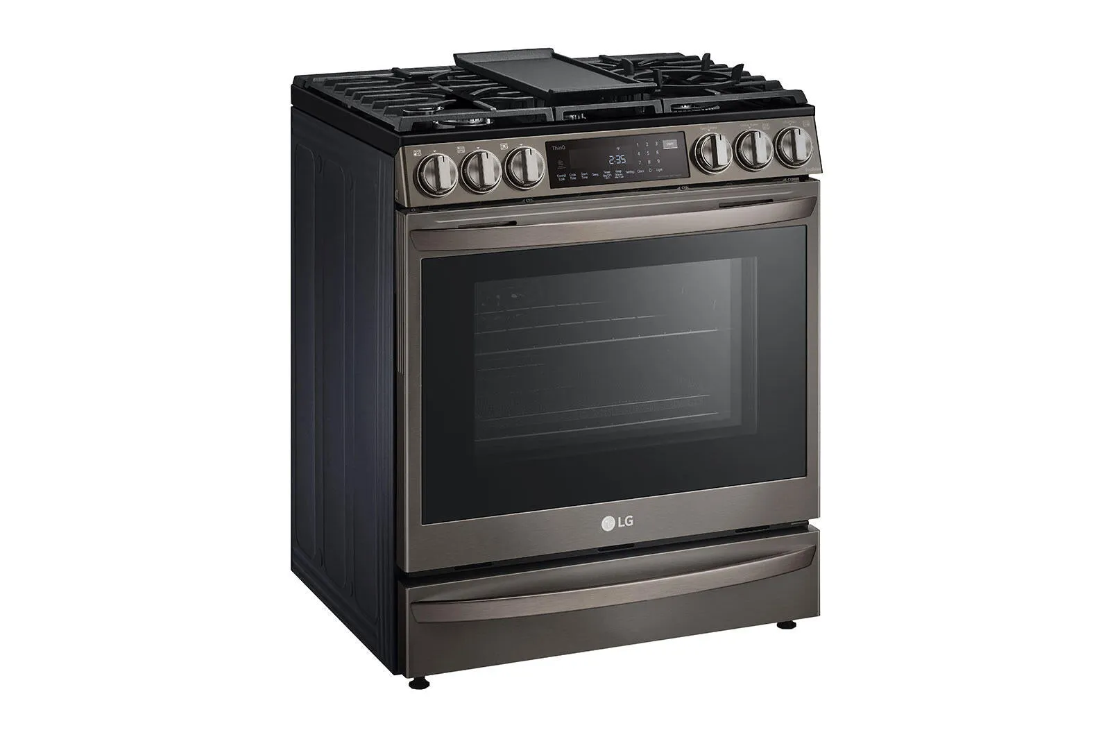 Lg LSGL6337D 6.3 Cu Ft. Smart Wi-Fi Enabled Probake Convection Instaview&#8482; Gas Slide-In Range With Air Fry