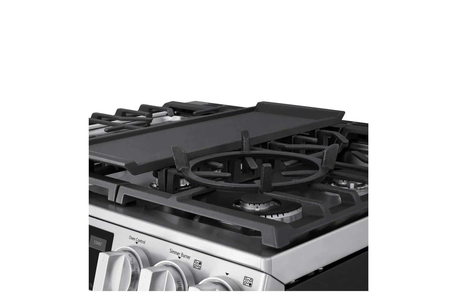 Lg LSGL6337X 6.3 Cu Ft. Smart Gas Slide-In Range With Instaview. Probake Convection. And Air Fry
