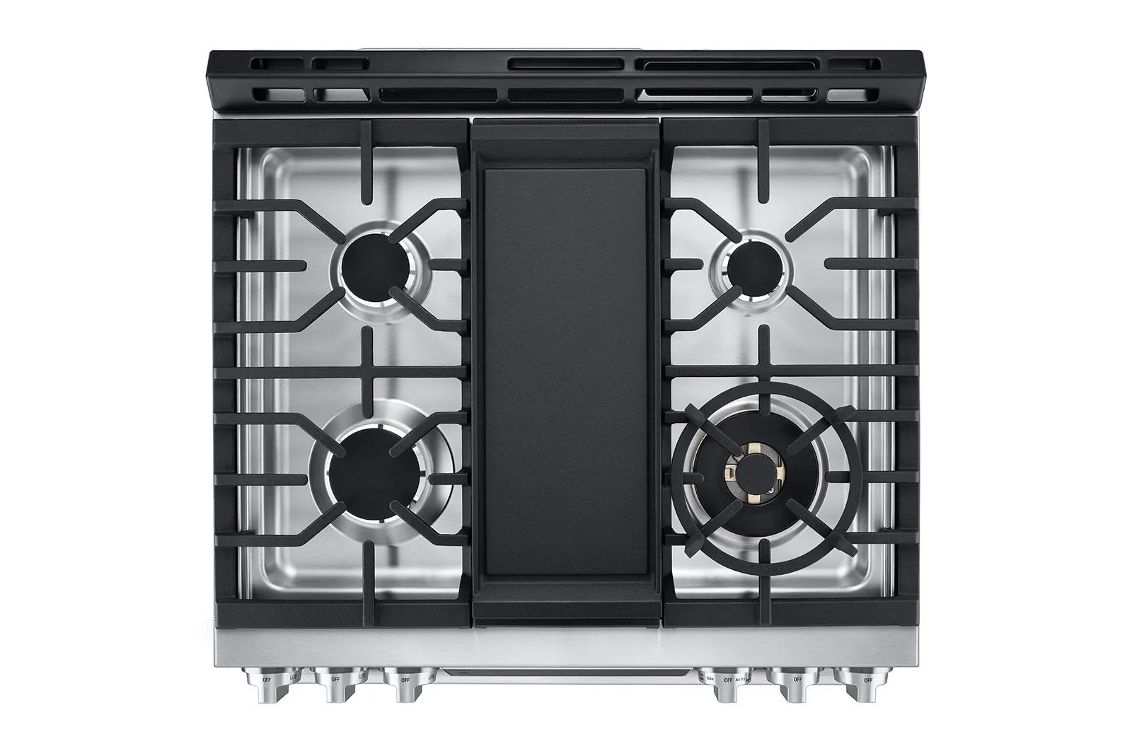 Lg LSGS6338F Lg Studio 6.3 Cu. Ft. Instaview Gas Slide-In Range With Probake Convection And Air Fry