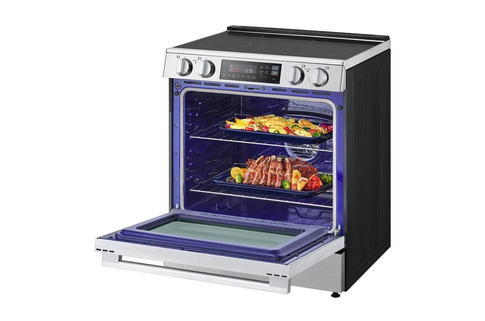 Lg LSIL6334XE 6.3 Cu. Ft. Smart Induction Slide-In Range With Probake Convection And Air Fry